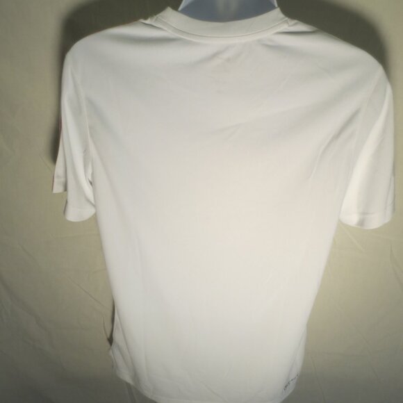 Nike Men's Dri-Fit S/S Georgia Bulldogs FB Shirt - Wht/Red Size: Lge FJ9571  New - Picture 3 of 7